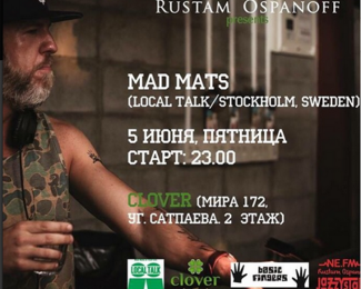 В эту пятницу Mad Mats в Clover! 