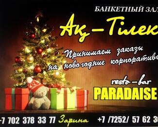 Новый год с «Ак тилек» и Paradise