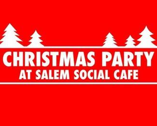 Рождественская вечеринка в социальном кафе «Салем»