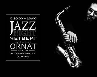 Jazz Night в ресторане Ornat​ 