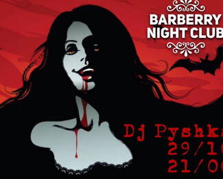 Самый незабываемый Halloween в Barberry night club!