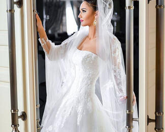 Свадебные платья со скидкой 30% в дизайн-студии «Виола»