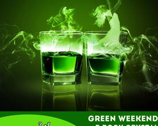 А с абсентом веселее! Green Weekend Part 2 в Rock Crystal