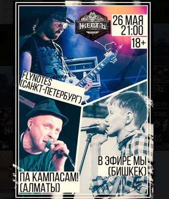Питерская команда FLYNOTES в Алматы