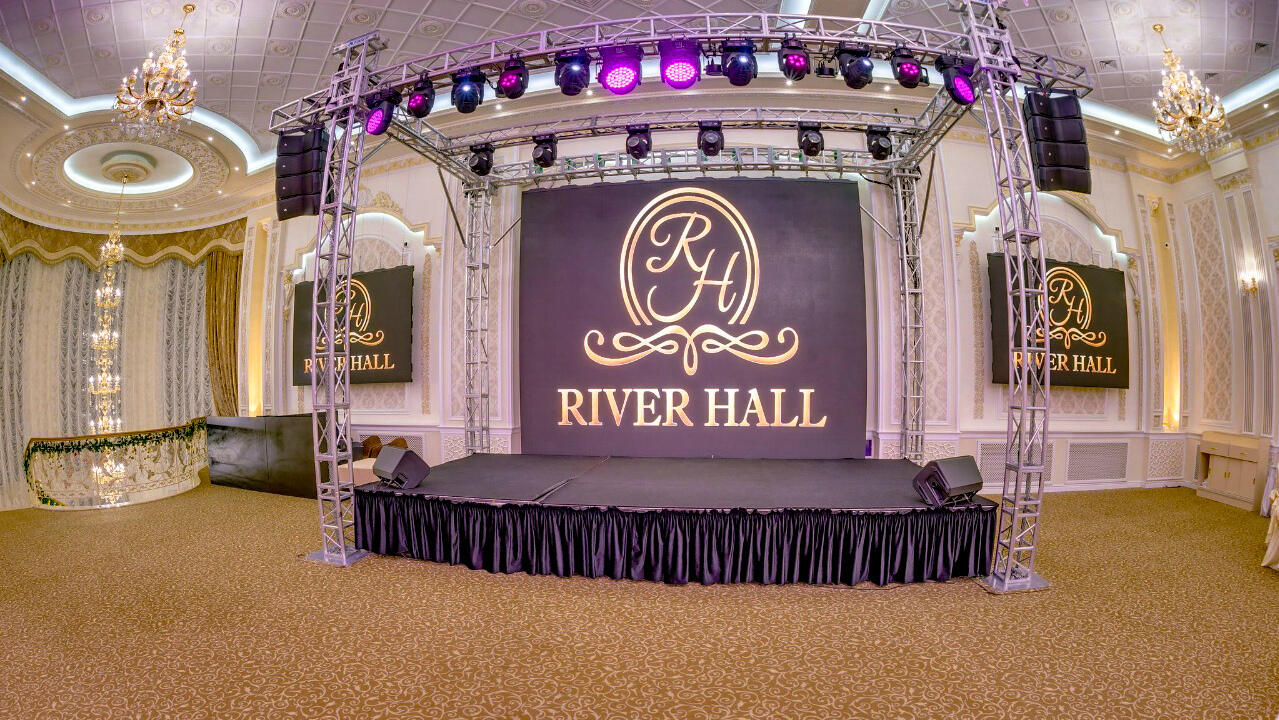 Банкетный зал «River Hall» в Алматы, мкр. Коктем 2, 11/3. Фото.