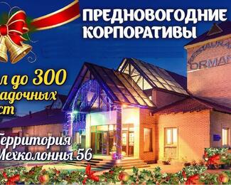 Новогодние корпоративы 2021-2022 в ресторанном комплексе Orman!