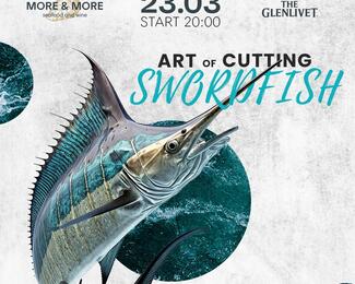 Art of Cutting: Шоу разделки меч-рыбы в More&More