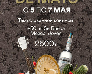 Отмечаем мексиканский праздник Cinco de Mayo​ в The Horse nomad pub