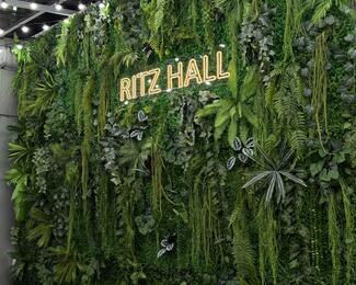 Новая фотозона в банкетном зале RITZ HALL